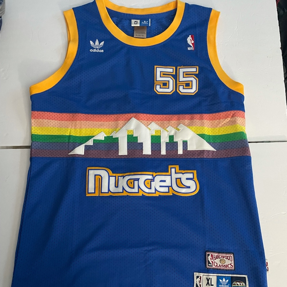 Adidas Hardwood classics Denver Nuggets Jersey